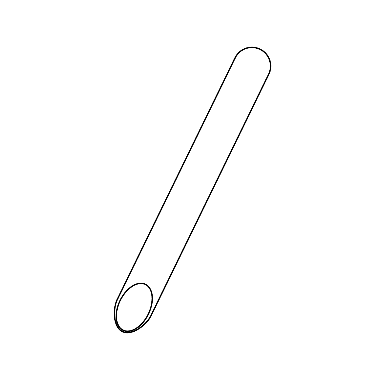 Illustration of a cervical spoon